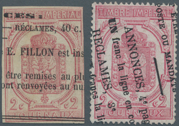 Frankreich - Zeitungsmarken: 1924, Summer Olympics Paris, French Special Stamps With Overprint "GRAN - Journaux