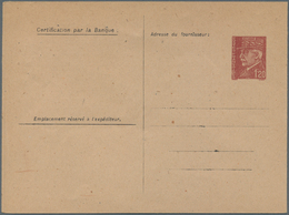 Frankreich - Ganzsachen: 1941 Unused Preprinted Service Postal Stationery Card For Textile Rationing - Sonstige & Ohne Zuordnung