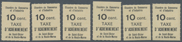 Frankreich - Besonderheiten: 1968, SAINT-DIZIER Et De La Haute-Marne 10cent. TAXE D’ACHEMINEMENT Six - Other & Unclassified