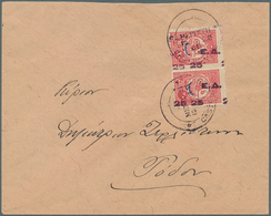 Griechenland - Besonderheiten: 1913 - OCCUPATION OF CASTELORIZO: Envelope Addressed To Rhodes Bearin - Autres & Non Classés