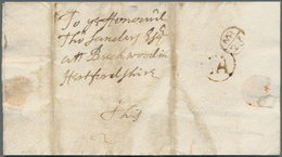 Großbritannien - Vorphilatelie: 1692, Entire Lettersheet With Full Message From London To Hertfordsh - ...-1840 Prephilately