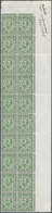 Großbritannien: 1912, ½d. Green, Wm Multiple Cypher, Marginal Vertical Block Of 20 From The Upper Ri - Sonstige & Ohne Zuordnung