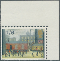 Großbritannien: 1967, 1 Sh. 6 D. British Paintings ("Children Coming Out Of School" By L.S.Lowry), M - Sonstige & Ohne Zuordnung