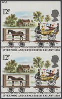 Großbritannien: 1980, 12 P. 150th Ann. Of Liverpool And Manchester Railway (Horsebox And Carriage Tr - Autres & Non Classés