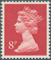 Großbritannien - Machin: 1979, 8 P. Rosine, Uncoated Paper, Unmounted Mint. This Copy Originates Fro - Machin-Ausgaben