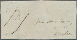 Großbritannien - Isle Of Man: 1840. Stampless Envelope Written From Castletown Dated ‘14th May 1840’ - Man (Ile De)