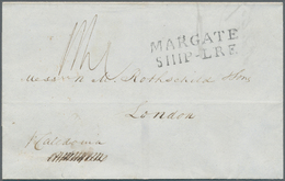 Großbritannien - Stempel: 1841, Incoming Lettersheet From Havanna Bearing Clear Strike Of "MARGATE / - Poststempel