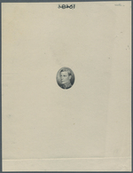 Großbritannien - Besonderheiten: 1936, PROOF Of The Head Of KGVIII In Black On Thin Ungummed Paper N - Autres & Non Classés