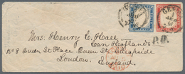 Italien - Altitalienische Staaten: Sardinien: 1861. 40 C Red And 20 C Blue, Prepaying The 60 C Singl - Sardinien