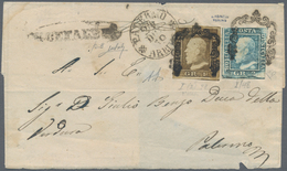 Italien - Altitalienische Staaten: Sizilien: 1859, 1 Grain, Position 38 Of The First Plate, Second S - Sicile