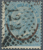 Italien: 1865, 20 Cent On 15 C, Type I, Overprint Shifted Towards The Top, Certificate Enzo Diena. - Neufs