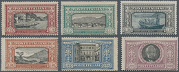 Italien: 1923, Manzoni, 10c. To 5l., Complete Set Of Six Values, Unmounted Mint, 5l. Signed And Cert - Neufs