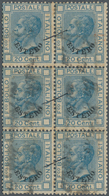 Italienische Post Im Ausland - Allgemeine Ausgabe: 1874, Rare Line Cancel "con I Piroscafi Italiani - Other & Unclassified