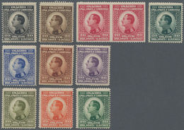 Jugoslawien: 1924 (1 July). King Alexander, Printed By “De La Rue & Co.”, London. COLOUR TRIALS. 20p - Unused Stamps