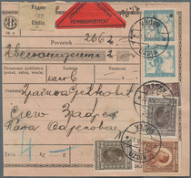 Jugoslawien: 1927, An Old 16v SHS Slovenia COD Parcel Card With "Chainbreakers" Issue, The Card Was - Neufs
