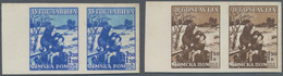 Jugoslawien: 1935. Winter Relief Fund.1 D 50 + 1 D 50 Deep And Pale Brown And 3 D 50 + 1 D 50 Bright - Neufs
