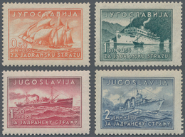 Jugoslawien: 1939 (6 Sep). King Peter`s Birthday And Adriatic Guard Fund. 0.50D+0.50D Dull Vermillio - Unused Stamps