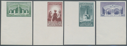 Jugoslawien: 1941 (1 Jan). Slovenian War Veterans Fund. 0.50D + 0.50D Yellow-green, 1D + 1D Brown-la - Unused Stamps