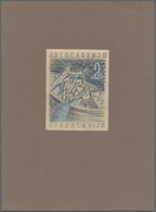 Jugoslawien: 1950. Definitive Issue. ARTIST'S WORK. 2D, Drawing Using Style Of "Chinese Shadows", On - Neufs
