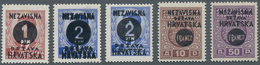 Kroatien: 1941, Postage Stamps Of Yugoslavia With Overprint, Michel Number: 41 With PF "picture Fram - Croatie