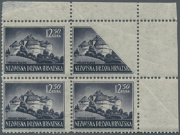 Kroatien: 1944 (14 April). Additional Pictorials (Castle At Veliki Tabor). 12K50 Black, Perf L11¼. S - Croatie