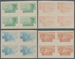 Kroatien: 1943 (1 July). Croat Legion Relief Fund. (1K + 0.50K) Pale Green, (2K + 1K) Pale Carmine, - Croatia