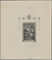 Kroatien: 1943 (12 Sep). Philatelic Exhibition, Zagreb (St. Mary’s Church And Cistercian Monastery, - Kroatien