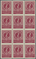 Kroatien - Portomarken: 1941 (12 Sep). POSTAGE DUE. 2K Claret, Perf L11¼. Very Fine Mint/ Mint Never - Croatie