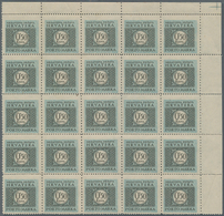 Kroatien - Portomarken: 1943 (April). POSTAGE DUE. Perforation Variety, 0,50K Grey-brown And Light B - Croatie