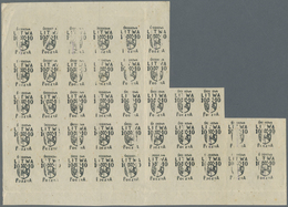 Mittellitauen: 1920, Overprint Issue, Proof Of The Overprint Of 10 M Denomination In Issued Design O - Lithuania