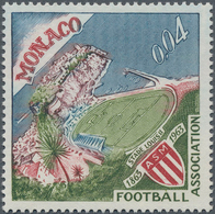 Monaco: 1963, French Champion "AS Monaco", 0.04fr. Without Surcharge, Not Issued, Unmounted Mint, Si - Used Stamps