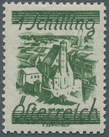 Österreich: 1925, Freimarke 1 Sch. Gelbgrün, Postfrisch, "echt Und Einwandfrei", Fotoattest Soecknic - Unused Stamps