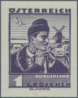 Österreich: 1 Gr. Schwarzviolett, Sehr Seltener Farbprobedruck In Vom Original Abweichender Farbe, T - Unused Stamps