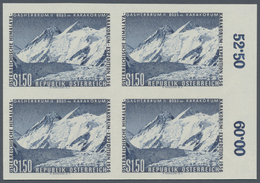 Österreich: 1957. Österreichische Himalaya-Karakorum-Expedition, Mit Der Abart "Ungezähnt" Im Postfr - Unused Stamps