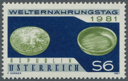 Österreich: 1981. Welternährungstag, Mit Der Abart "Farbe Silber (FAO-Emblem) Fehlend". Postfrisch. - Unused Stamps