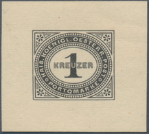 Österreich - Portomarken: 1894/1895, 1 Kr. Bis 50 Kr., Kompletter Satz Von Neun Werten Je Als Einzel - Postage Due