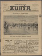 Österreich - Zeitungsstempelmarken: 1899 1 Kreuzer Signette "C.K. NOVIN KOLEK", Stempelnummer "1" Au - Journaux