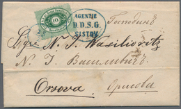 Österreich - Donau-Dampfschifffahrtsgesellschaft: 1869, 10 Kr Grün, Type I, Sauber Entwertet Mit Bla - Autres & Non Classés