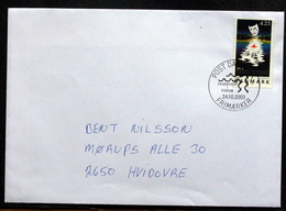 Denmark 2003 Envelope  With Special Stamp Minr.1344 Frimærker I Forum ( Lot 3432) - Storia Postale
