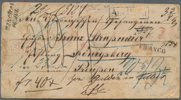Österreich - Militärpost / Feldpost: 1866, Preußisch-Österreichischer Krieg: Nachnahme-Brief Aus CAS - Autres & Non Classés