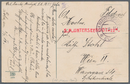 Österreich - Militärpost / Feldpost: Original WWI Feldpost Card From A Submariner Aboard Unterseeboo - Andere & Zonder Classificatie