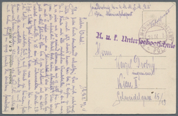 Österreich - Militärpost / Feldpost: 1918. Original WWI Feldpost Card From A Submariner Aboard Unter - Autres & Non Classés