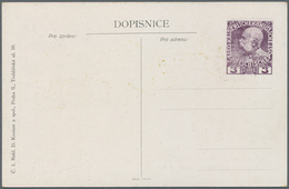 Österreich - Privatganzsachen: 1908. Privat-Postkarte 3 H Franz Joseph "Pozdrav Z Jubilejni Vystavy - Other & Unclassified