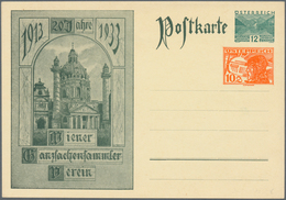 Österreich - Privatganzsachen: 1933. "20 Jahre Wiener Ganzsachensammler-Verein 1913-1933". Set Von 1 - Autres & Non Classés