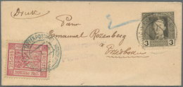 Polen - Bestellpostanstalten: PRZEDBORZ 1917, ?.1.18, 2gr. Carmine Perforated, Type 5, Paying Local - Andere & Zonder Classificatie
