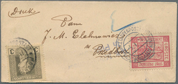 Polen - Bestellpostanstalten: PRZEDBORZ 1917, 5.1.18, 2gr. Carmine Perforated (slight Surface Rub), - Autres & Non Classés