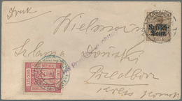 Polen - Bestellpostanstalten: PRZEDBORZ 1917, 2?.12.17, 2gr. Carmine Perforated (slight Wrinkling), - Autres & Non Classés