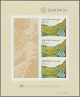 Portugal - Madeira: 1983, Europa, Block No. 4 Imperforated, Mint Never Hinged, Very Slight, Almost N - Madère
