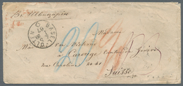 Russland: 1861/72 Four Unfranked Covers All Sent From Moscow To France (3x) And To Switzerland, The - Altri & Non Classificati
