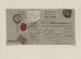 Russland: 1910 Accompanying Card For A Parcel Without Any Value From Moscow 2nd Expedition Via Ungen - Sonstige & Ohne Zuordnung